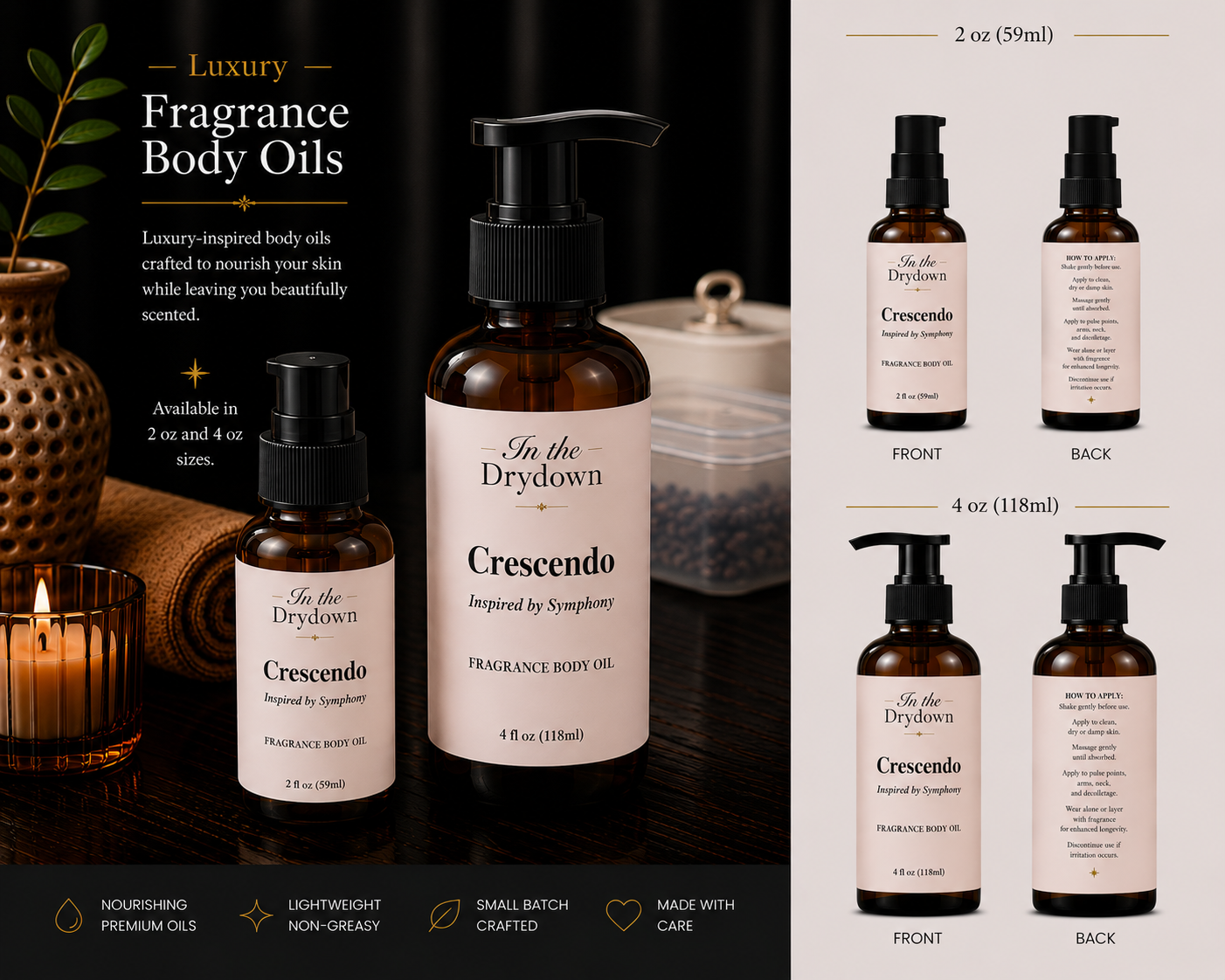 Crescendo Body Oil | Inspired by Symphony