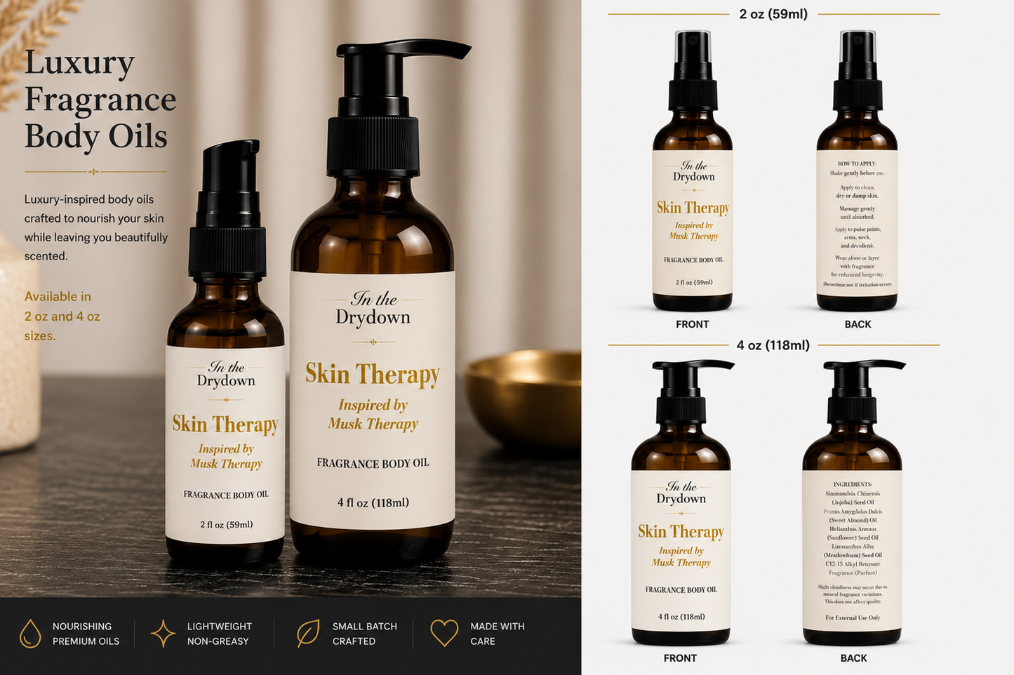 Skin Therapy Body Oil | Inspired by Musk Therapy