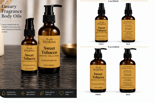 Sweet Tobacco Body Oil | Inspired by Guerlain Tobacco Honey