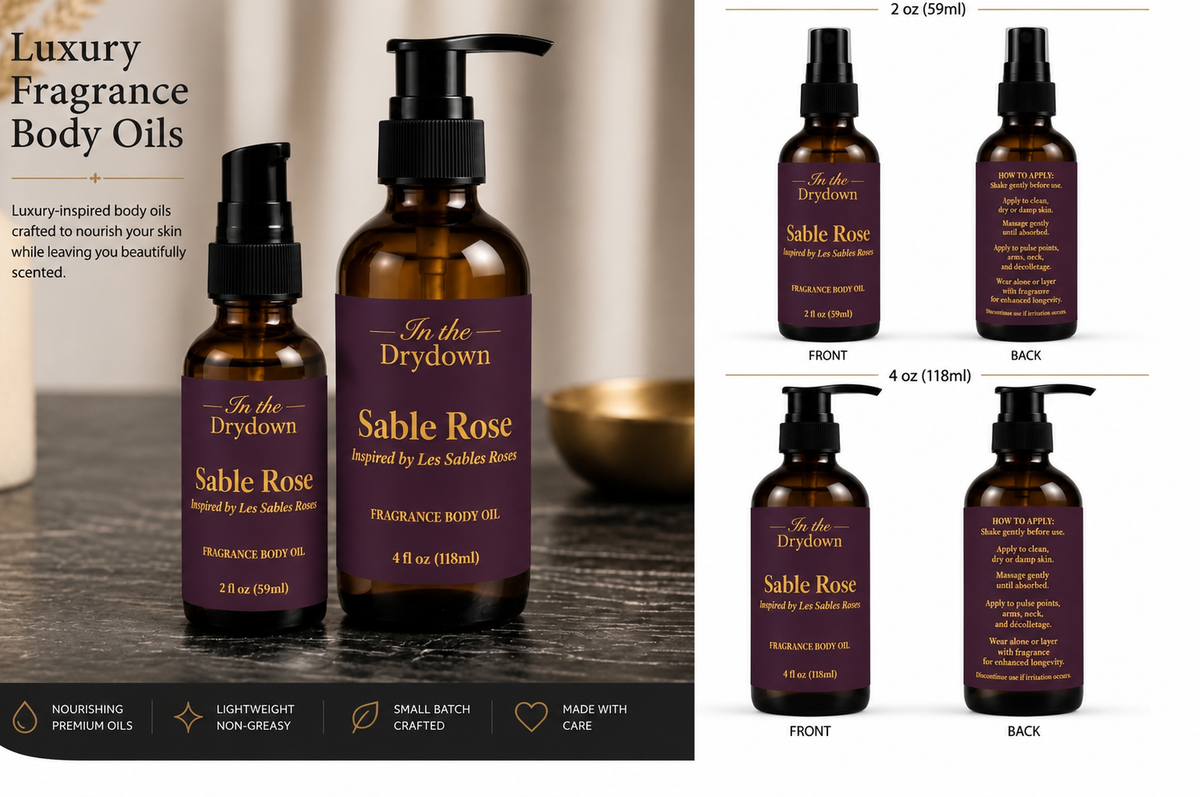 Sable Rose Body Oil | Inspired by Louis Vuitton Les Sables Roses
