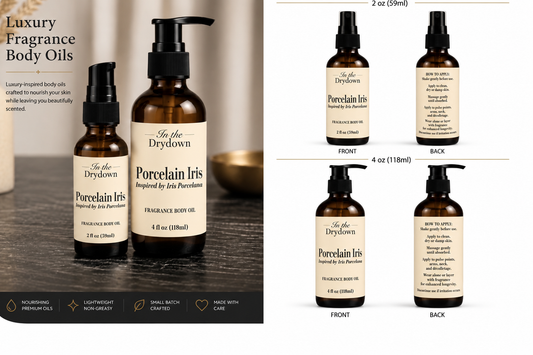 Porcelain Iris Body Oil | Inspired by Ex Nihilo Iris Porcelana