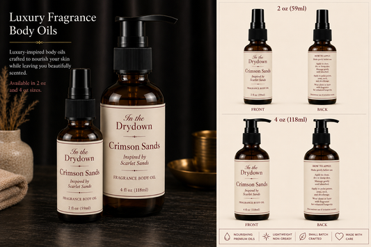 Crimson Sands Body Oil | Inspired by Scarlet Sands