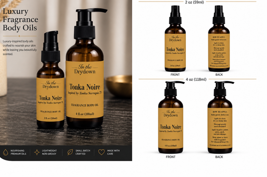 Tonka Noire Body Oil | Inspired by Guerlain Tonka Sarrapia Extrait 75