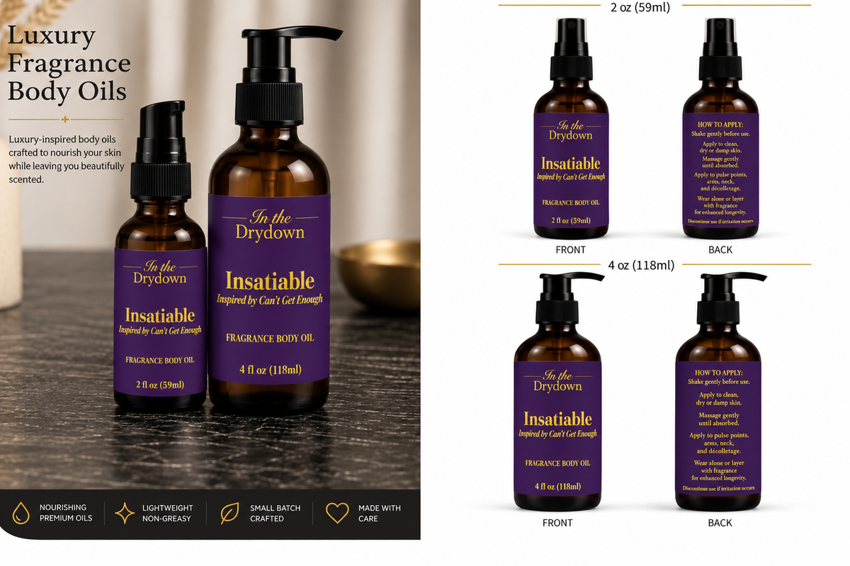 Insatiable Body Oil | Inspired by Initio Can't Get Enough
