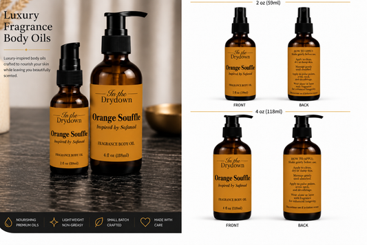Orange Soufflé Body Oil | Inspired by Parfums de Marly Safanad